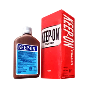 Keep-on emulsion