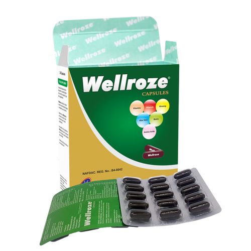 Wellroze multivitamin capsules