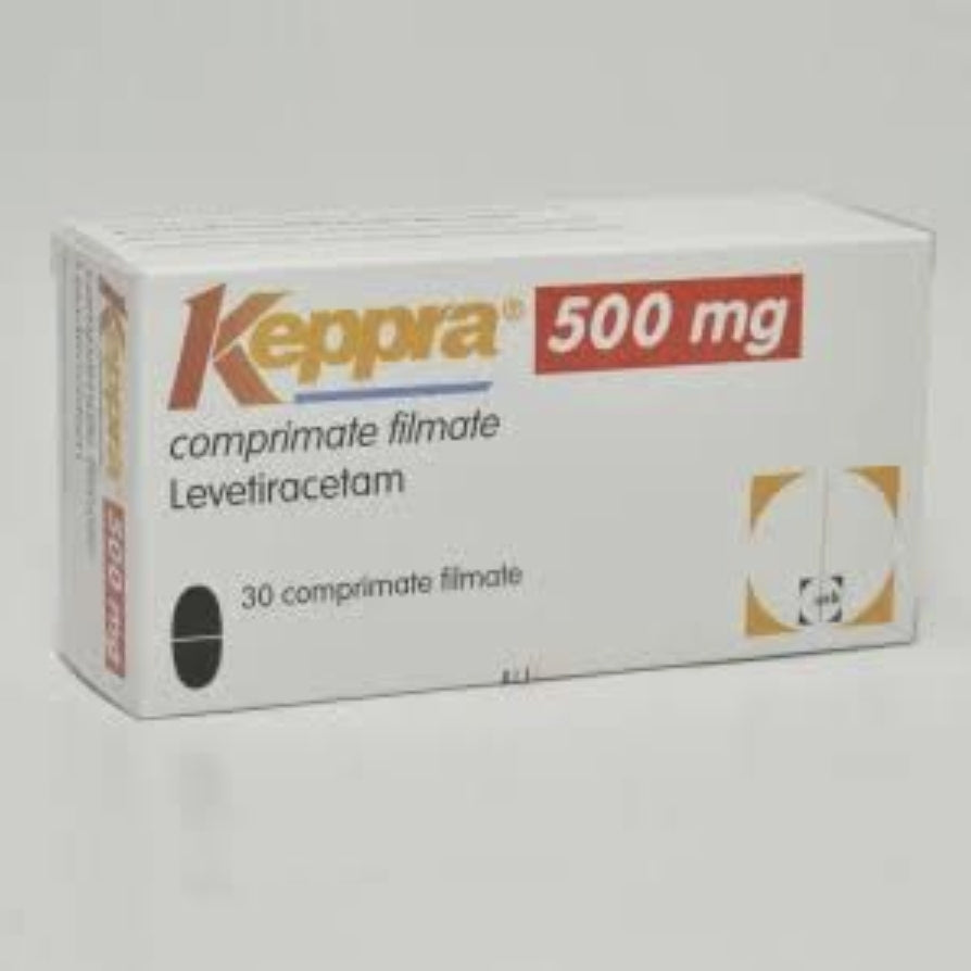 Keppra 500 mg film-coated tablets x60