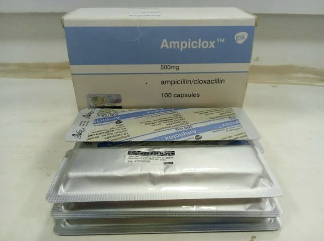 Ampiclox Beecham Capsule
By GLAXOSMITHKLINE
10 Capsule(s) in Strip