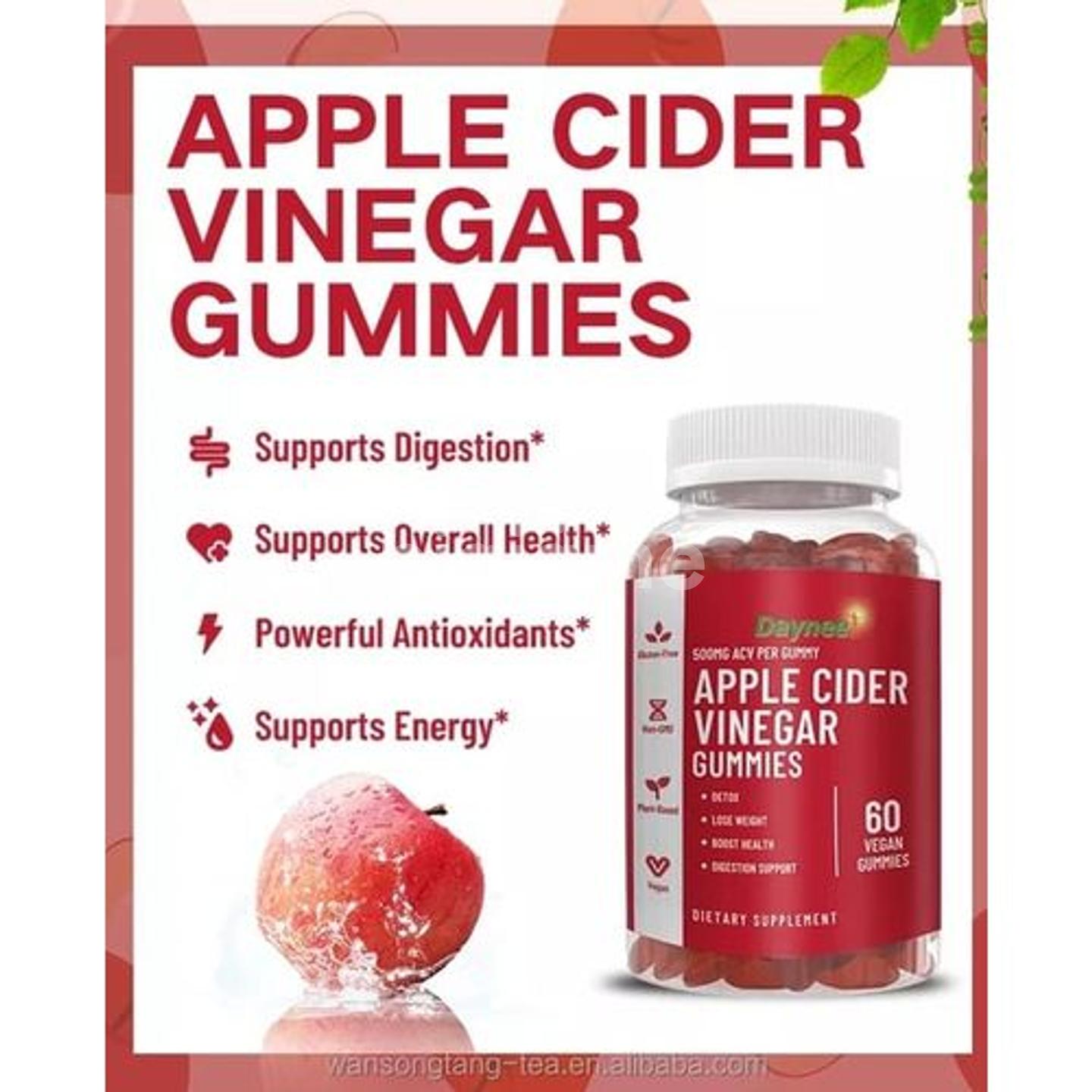 APPLE CIDER VINEGAR GUMMIES ×60