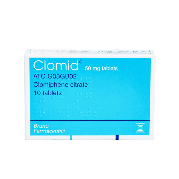 Clomid (clomiphene citrate 50mg ×10 tablets