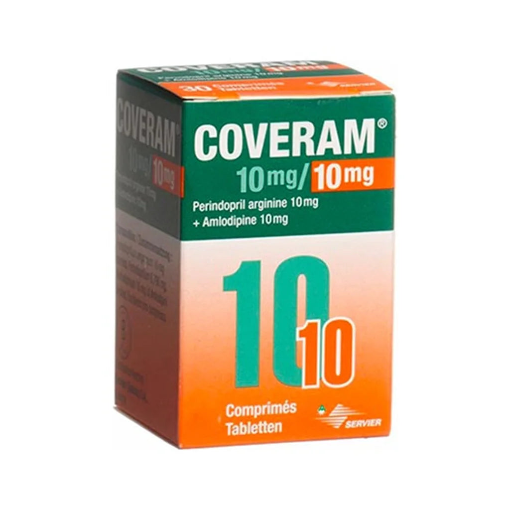 Coveram 10mg/10mg Tablets