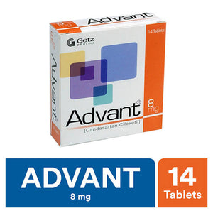 Advant 8mg (candesartan )×28 tablet