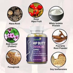 HIP BUTT ENHANCING GUMMIES ×60