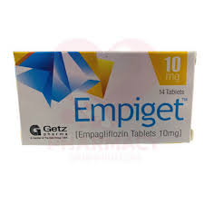 Empiget Empagliflozin 10mg 14 Tablets