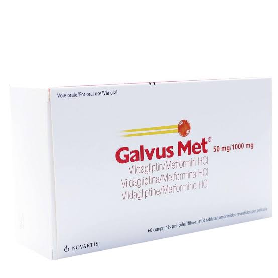 Galvus Met 50 mg/1000 mg Tablet (1 × 10 sachet)