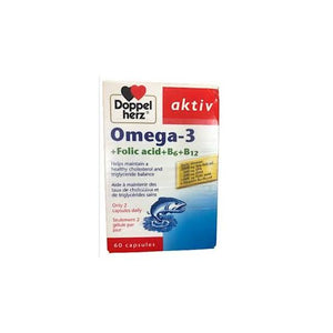 DOPPEL HERZ OMEGA 3 ×60