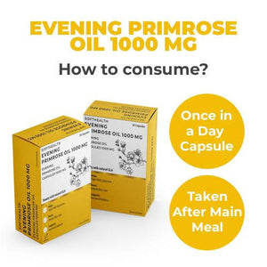 SOFTHEALTH EVENING PRIMROSE OIL 1000MG ×30