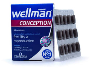 Vitabiotic Wellman conception ×30 tablets