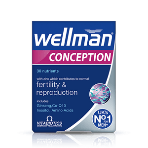 Vitabiotic Wellman conception ×30 tablets