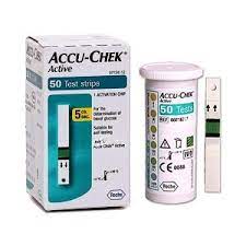 Accu-chek Active Test Strips By 50 Pcs